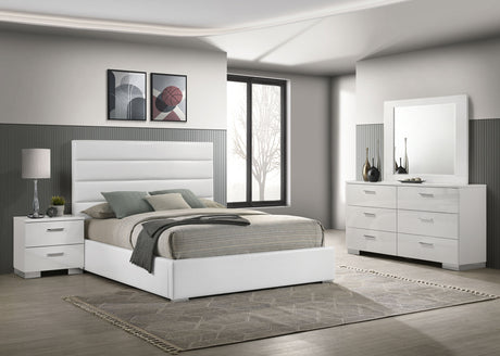 Felicity Channel-Tufted Platform Bed & Bedroom Sets - Queen