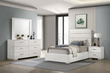 Felicity Channel-Tufted Platform Bed & Bedroom Sets - Twin