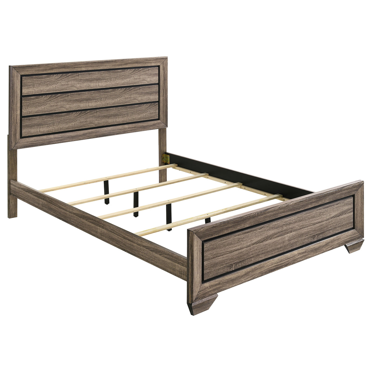 Kauffman Panel or Storage Bed & Bedroom Sets - Queen Panel Bed Only