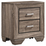 Kauffman Panel or Storage Bed & Bedroom Sets - 2-Drawer Nightstand