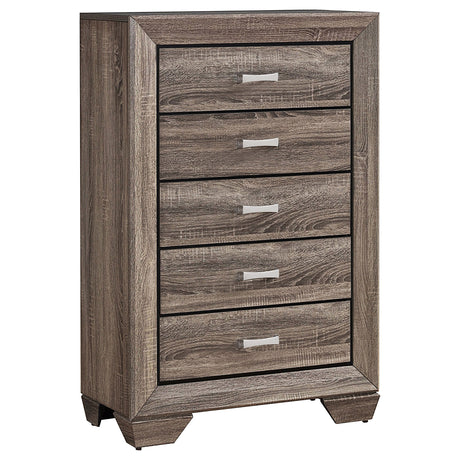 Kauffman Panel or Storage Bed & Bedroom Sets - 5-Drawer Chest