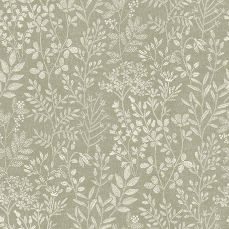 Galerie Karuna Branched Leaves All-over Wallpaper