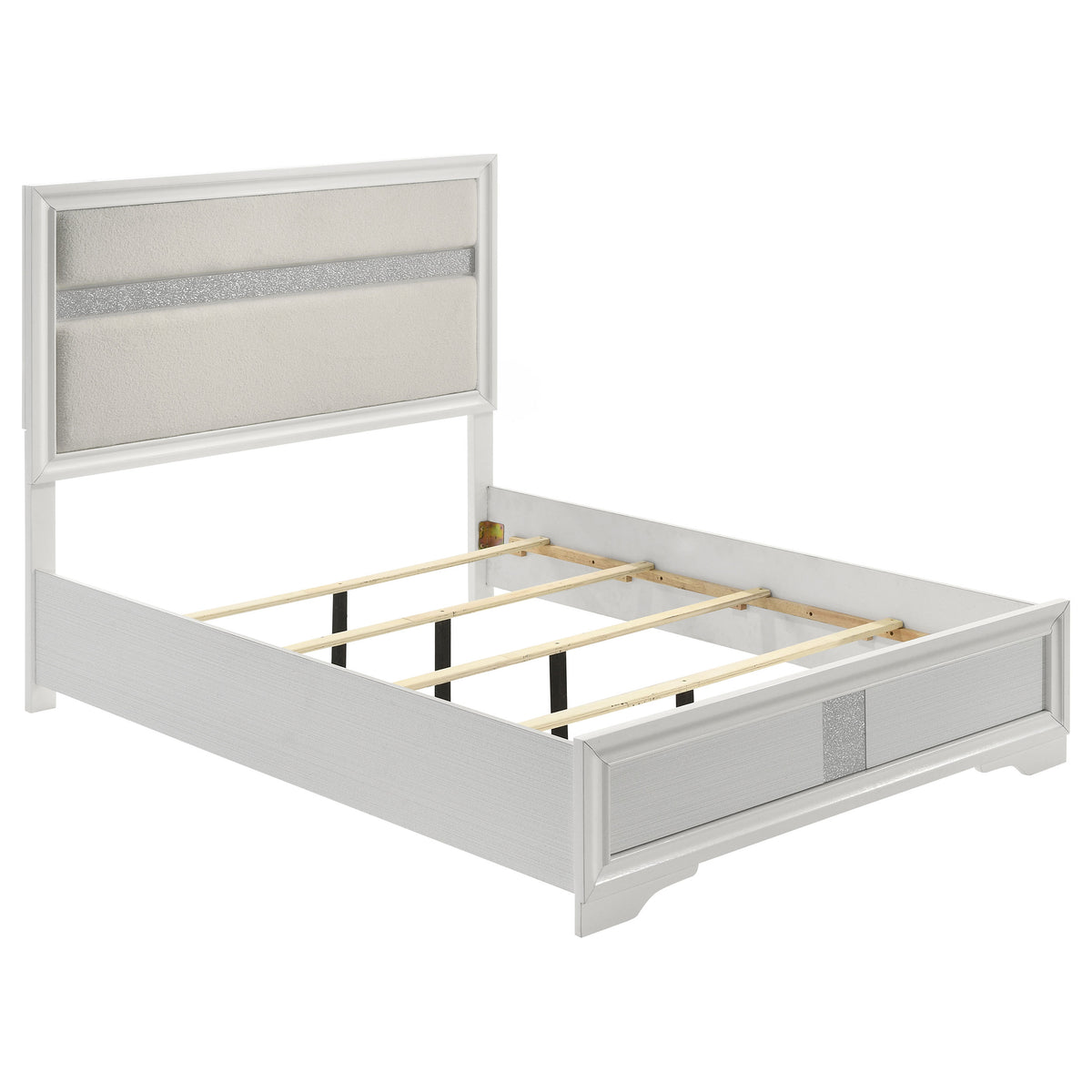 Miranda Upholstered Panel Bed & Bedroom Sets - Full Bed Only
