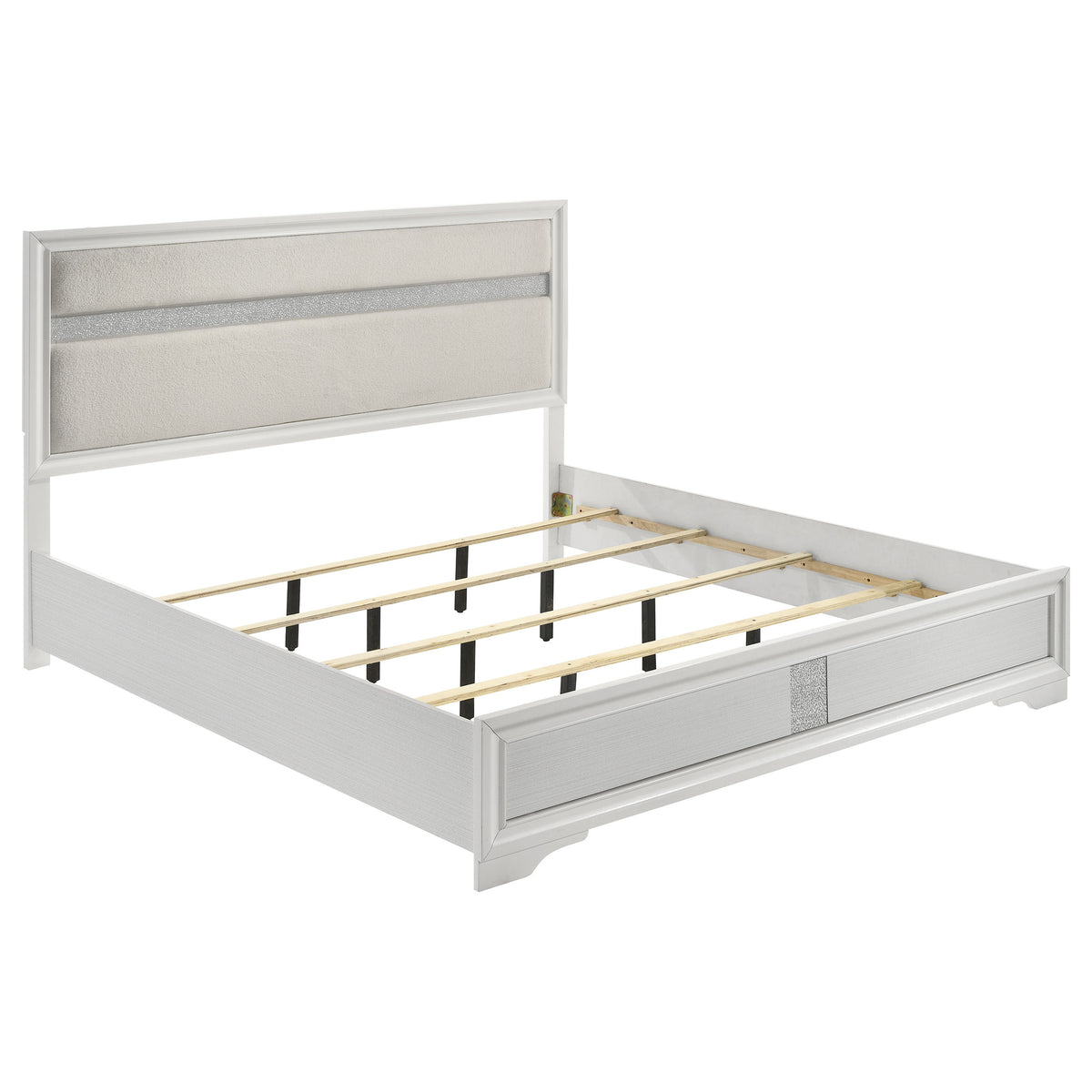 Miranda Upholstered Panel Bed & Bedroom Sets - Eastern King Bed Only