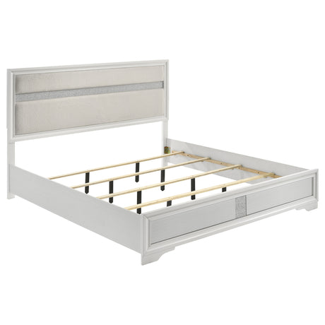 Miranda Upholstered Panel Bed & Bedroom Sets - Eastern King Bed Only