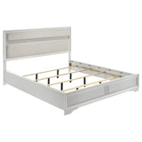 Miranda Upholstered Panel Bed & Bedroom Sets - California King Bed Only