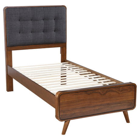 Robyn Mid-Century Platform Bed & Bedroom Sets - Twin - Bed Only