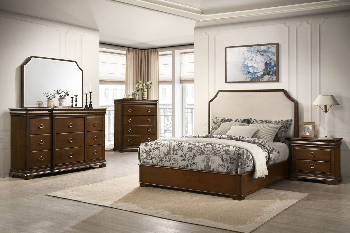 Garland Louis Philippe Panel Bed & Bedroom Sets - Queen