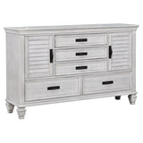 Franco Panel or Storage Bed & Bedroom Sets - 5-Drawer Dresser