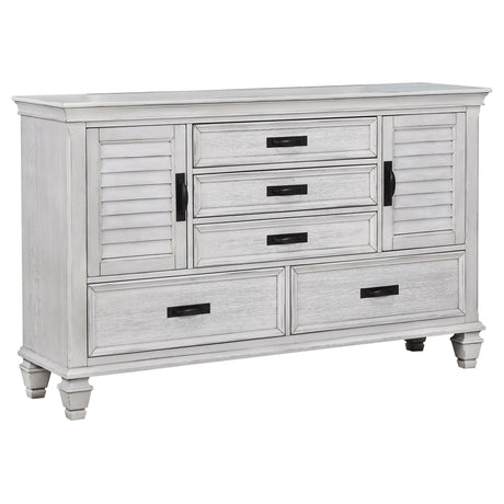 Franco Panel or Storage Bed & Bedroom Sets - 5-Drawer Dresser
