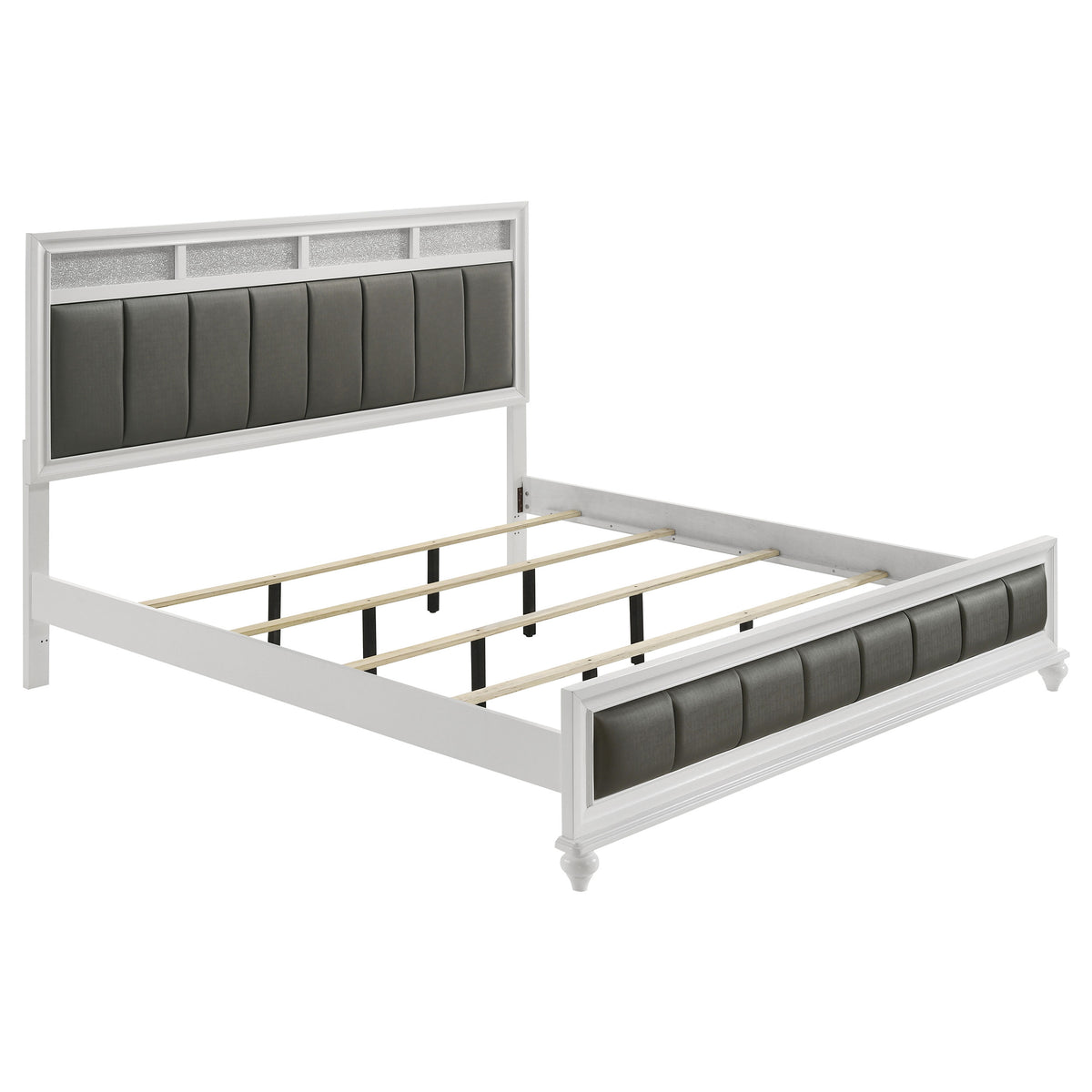 Barzini Panel Bed & Bedroom Sets - Eastern King Bed Only