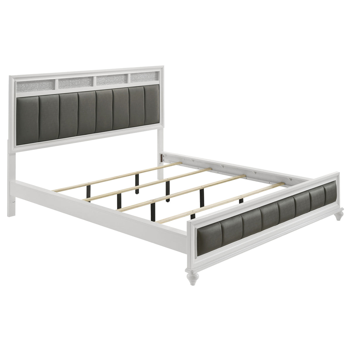 Barzini Panel Bed & Bedroom Sets - California King Bed Only