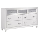 Barzini Panel Bed & Bedroom Sets - 7-Drawer Dresser