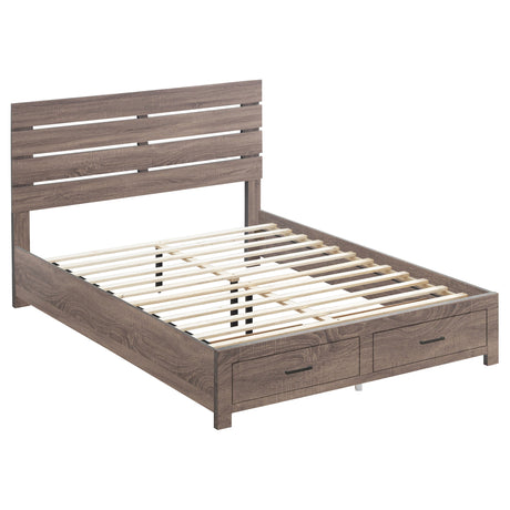 Brantford Slatted Panel or Storage Bed & Bedroom Sets - Queen