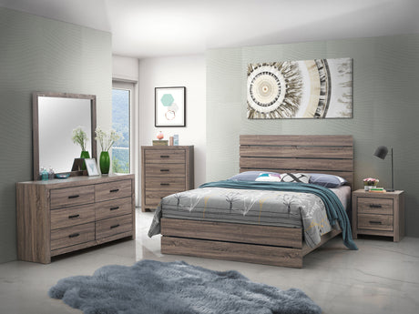 Brantford Slatted Panel or Storage Bed & Bedroom Sets - Queen