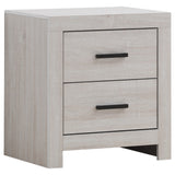 Brantford Panel or Storage Bed & Bedroom Sets - 2-Drawer Nightstand