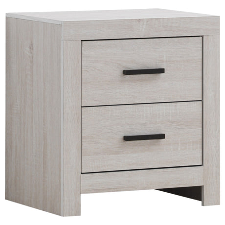 Brantford Panel or Storage Bed & Bedroom Sets - 2-Drawer Nightstand