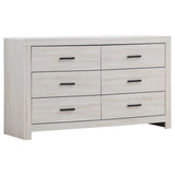 Brantford Panel or Storage Bed & Bedroom Sets - 6-Drawer Dresser