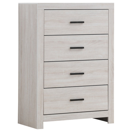 Brantford Panel or Storage Bed & Bedroom Sets - 4-Drawer Chest