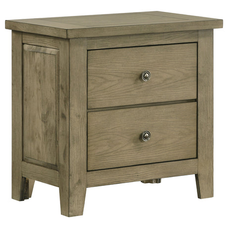Hazlewood Storage or Panel Bed & Bedroom Sets - 2-Drawer Nightstand