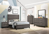 Watson Panel Bed & Bedroom Sets - 5pcs- Full Bed + Nightstand + Dresser + Mirror + Chest
