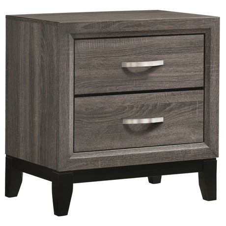 Watson Panel Bed & Bedroom Sets - 2-Drawer Nightstand
