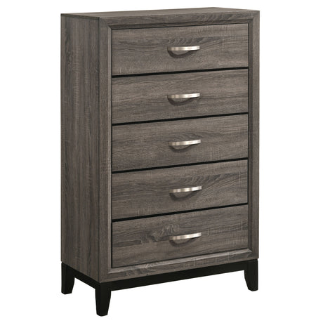 Watson Panel Bed & Bedroom Sets - 5-Drawer Chest