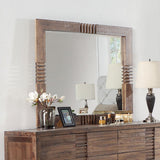 Andria Entertainment Center & Beveled Mirror