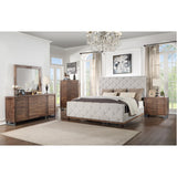 Andria Entertainment Center & Beveled Mirror
