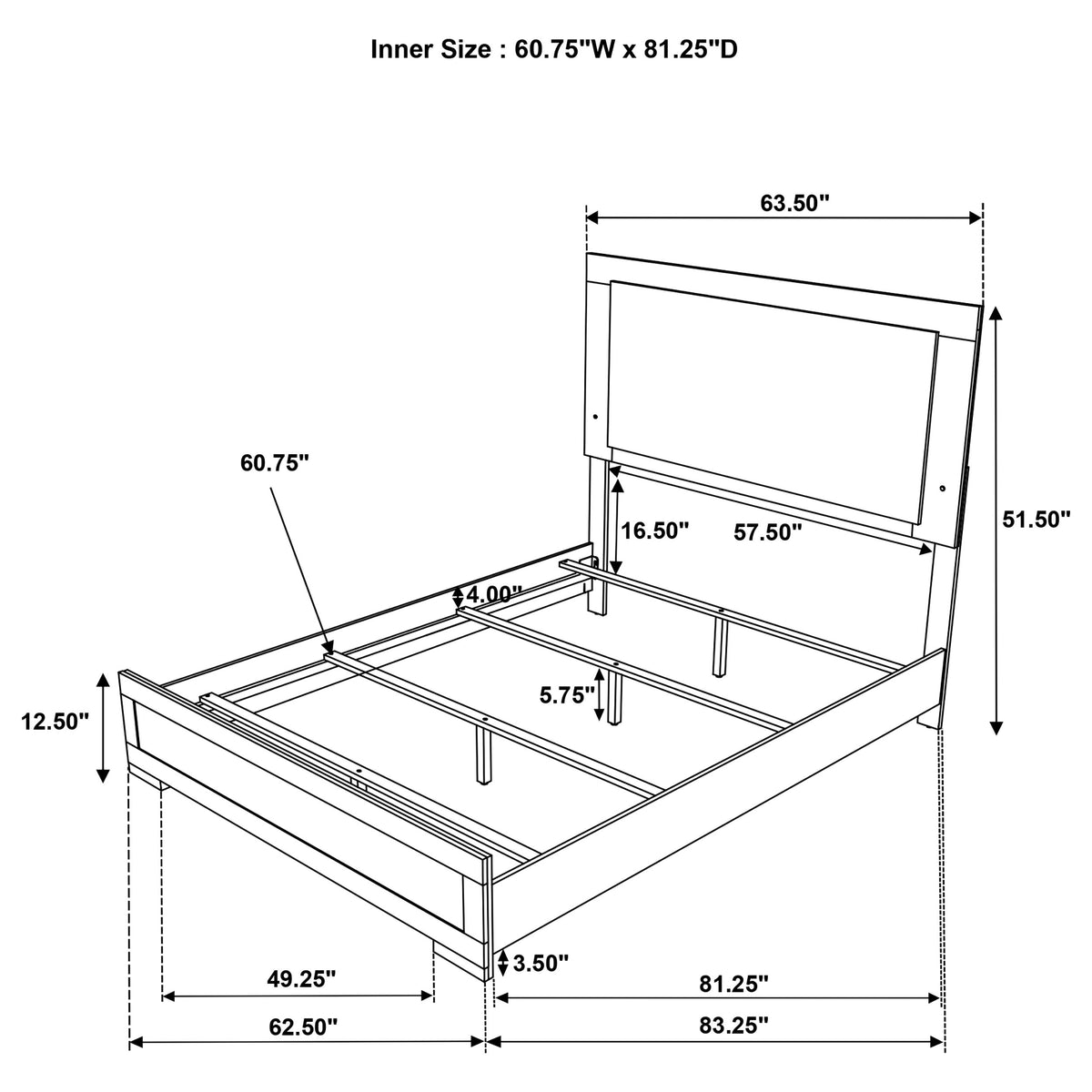 Hyland LED Panel Bed & Bedroom Sets – View 23