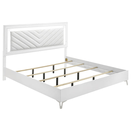 Cassia LED Panel Bed & Bedroom Collection - Eastern King Bed Only