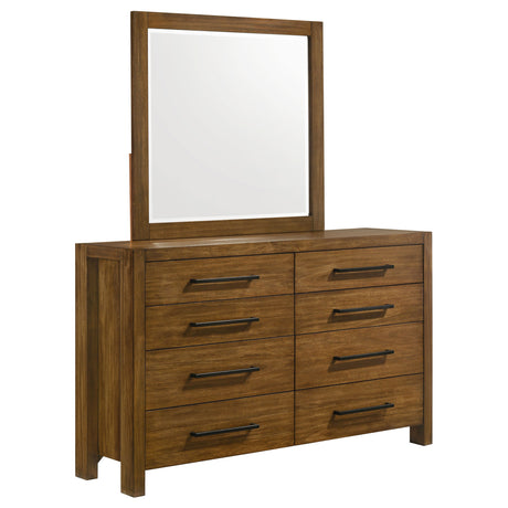 Adderley Panel Bed & Bedroom Sets - Dresser + Mirror