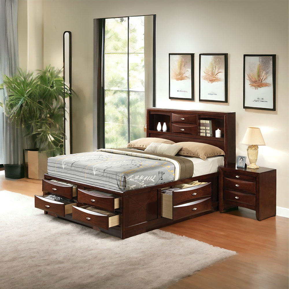 Ireland Full Storage Bed