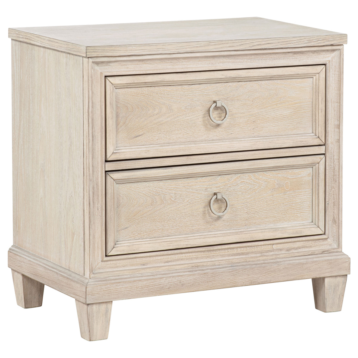 Pembroke Upholstered Panel Bed & Bedroom Sets - 2-Drawer Nightstand