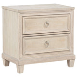 Pembroke Upholstered Panel Bed & Bedroom Sets - 2-Drawer Nightstand