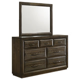 Atlas Upholstered Panel Bed & Bedroom Sets - Dresser + Mirror