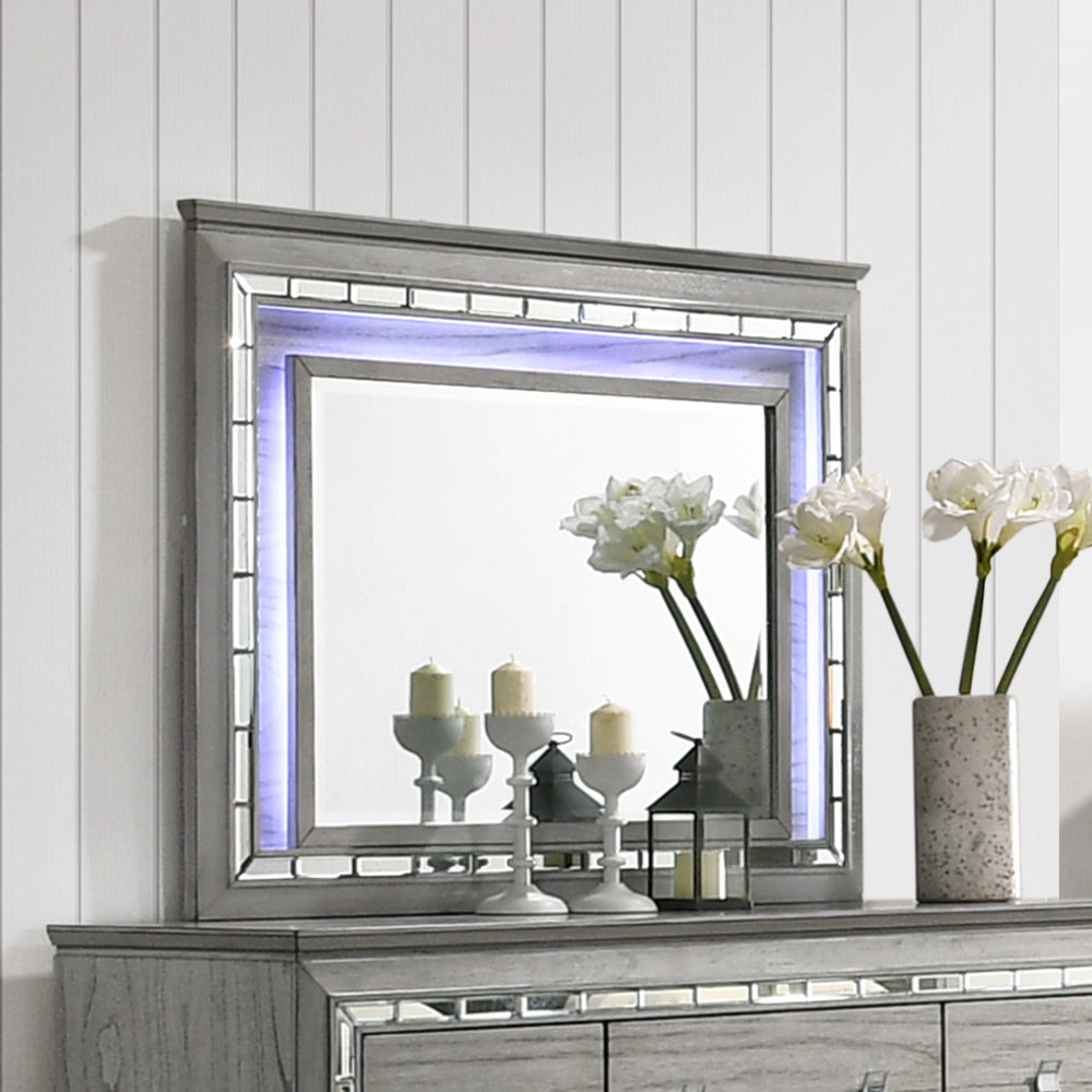 Antares LED Accent Mirror
