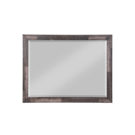 Juniper Butcher Block Wall Mirror