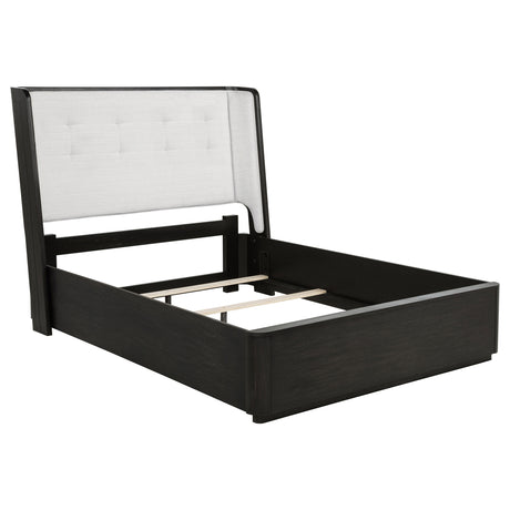 Leandro Wingback Bed & Bedroom Sets - Queen Wingback Bed Only