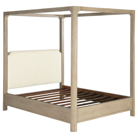 Solano Canopy or Panel Bed & Bedroom Sets - California King Canopy Bed Only