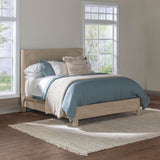 Solano Canopy or Panel Bed & Bedroom Sets - Sculpted Coastal Design in Weathered Mango, Queen to California King - lifestyle