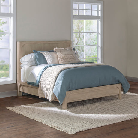 Solano Canopy or Panel Bed & Bedroom Sets - Sculpted Coastal Design in Weathered Mango, Queen to California King - lifestyle