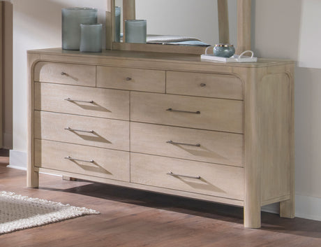 Solano Canopy or Panel Bed & Bedroom Sets - Sculpted Coastal Design in Weathered Mango, Queen to California King - lifestyle