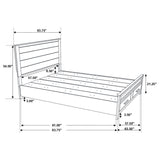 Woodmont Storage Panel Bed & Bedroom Sets - Footboard Drawers in Wire-Brushed Rustic Golden Brown – view 20