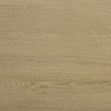Hendricks Queen Platform Bed & Bedroom Sets - Bookcase or Cream Boucle Headboard in Light Oak – view 16
