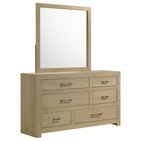Hendricks Queen Platform Bed & Bedroom Sets - Dresser + Mirror
