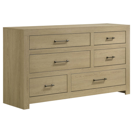 Hendricks Queen Platform Bed & Bedroom Sets - 6-Drawer Dresser