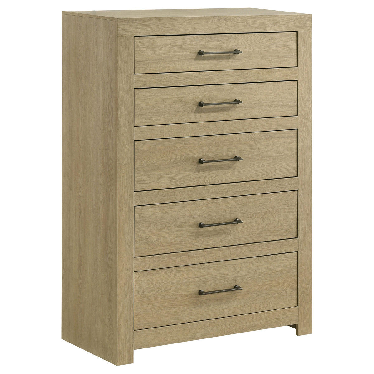 Hendricks Queen Platform Bed & Bedroom Sets - 5-Drawer Chest