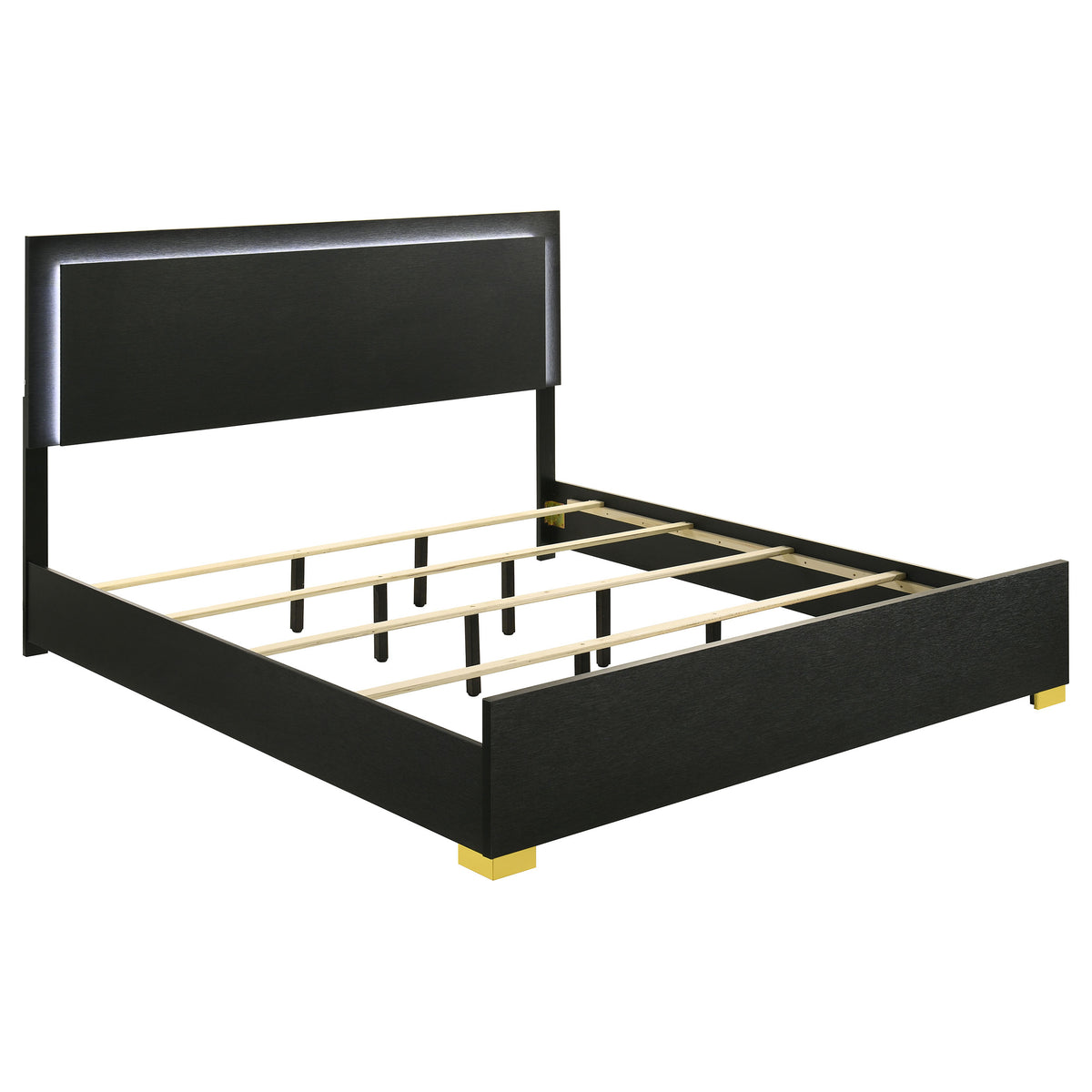 Marceline LED Panel Bed & Bedroom Sets - Eastern King LED Bed Only