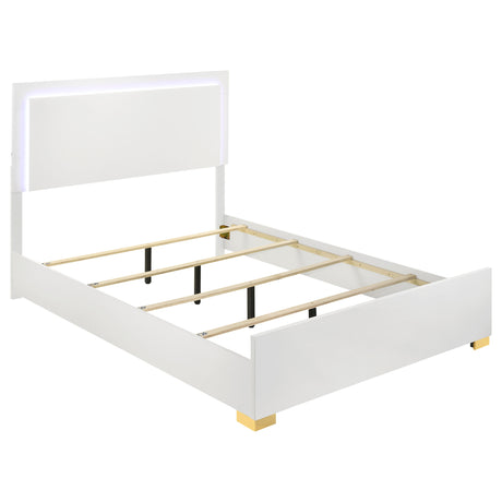 Marceline LED Panel Bed & Bedroom Sets - Eastern King Bed Only